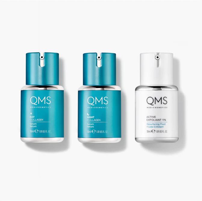 QMS - Collagen System 3-Step Routine Set - Kosmetik Schleswig QMS - Collagen System 3-Step Routine Set - Kosmetik Schleswig